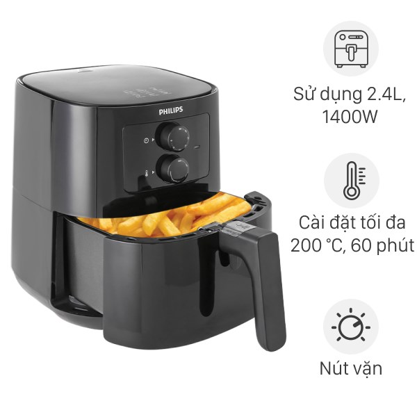 Nồi chiên không dầu Philips HD9200